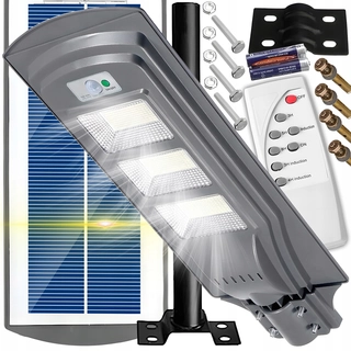 Uličná lampa - Pouličné svietidlo 1200 W 120000 lm solárne napájanie